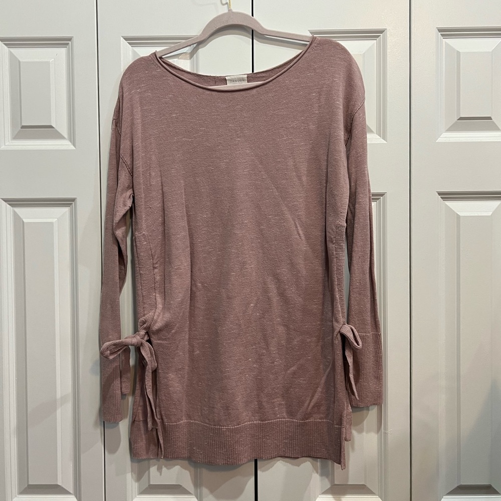 Caslon Sweater with bow ties on sides